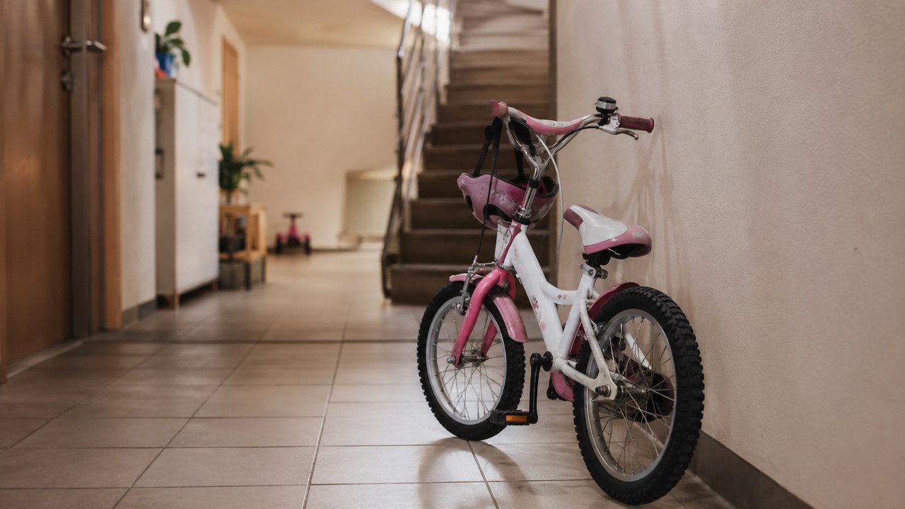 Keď zmizne detský bicykel zo spoločných priestorov